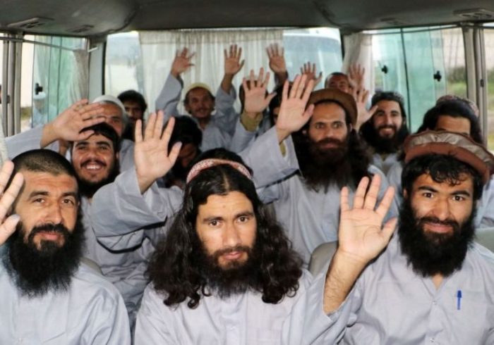 حکومت افغانستان بیش از ۴ هزار زندانی طالب را رها کرده است