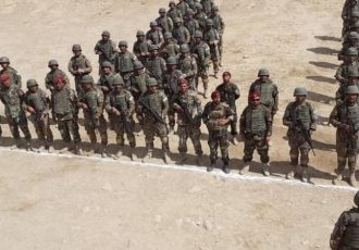 وزارت دفاع از یک مانور نظامی در کابل خبر داد