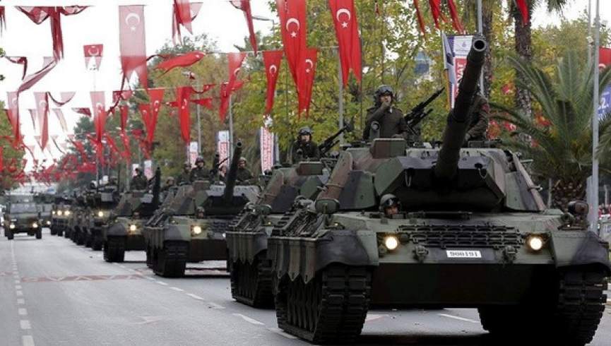 استقرار تانک های ترکیه در سرحد یونان