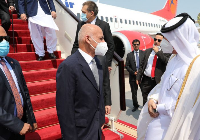 ارگ: رئیس جمهور غنی وارد قطر شد