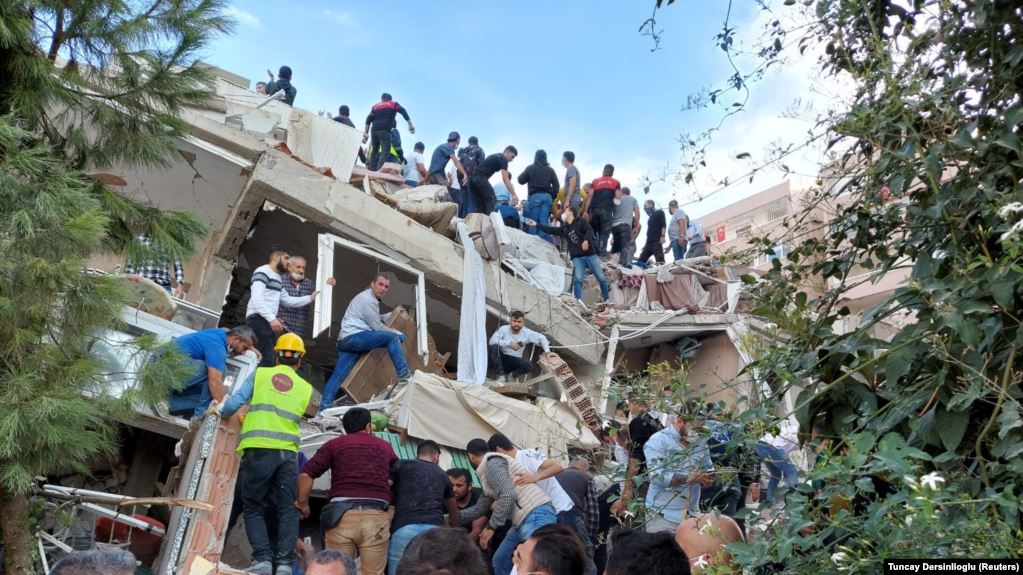 قربانیان زلزله در ترکیه به ۴۳ تن رسید