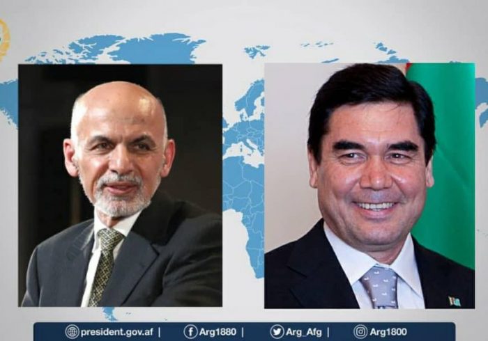 رییسان جمهور افغانستان و ترکمنستان تیلفونی گفت وگو کردند