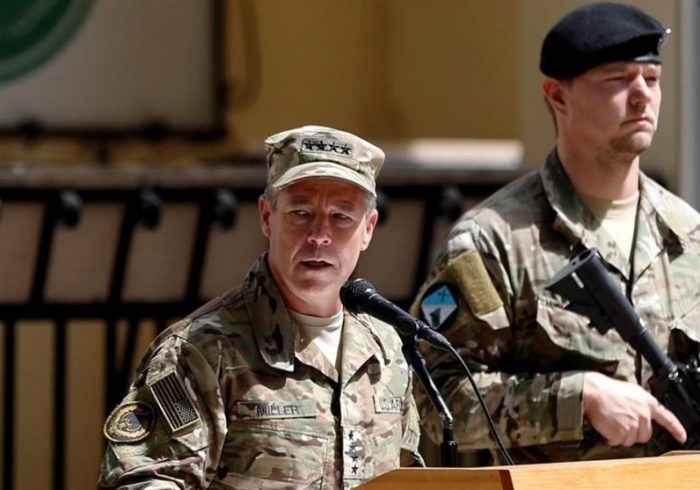 اسکات میلر: ابزار نظامی برای پاسخگویی به حملات طالبان را داریم