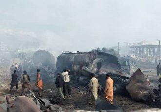 آتش‌سوزی تانک تیل و تانکر‌های مواد نفتی درکابل ۷ کشته و ۱۴ زخمی برجای گذاشت