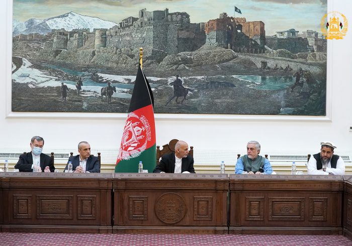 بسیج‌سازی مردم علیه طالبان در نشست امنیتی ریاست‌جمهوری مورد بحث قرار گرفت