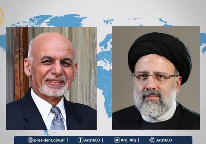 غنی و رئیسی بر گسترش روابط ایران و افغانستان تاکید کردند