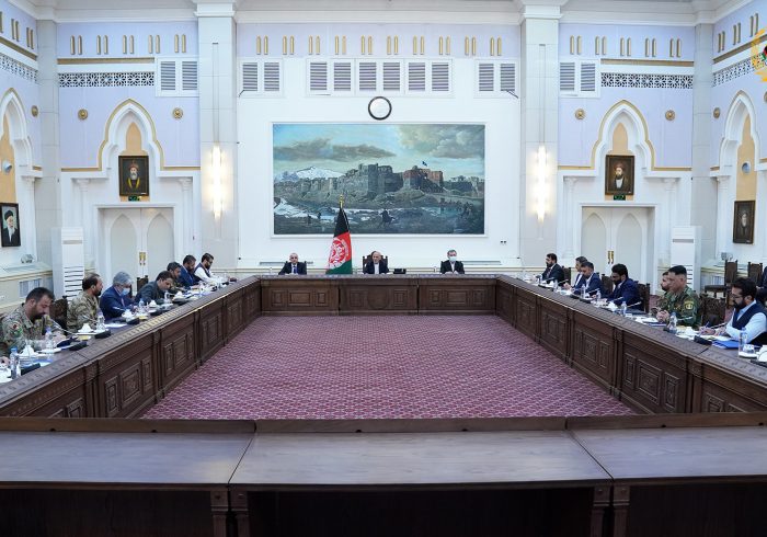 برگزاری نشست امنیتی در ارگ ریاست‌جمهوری