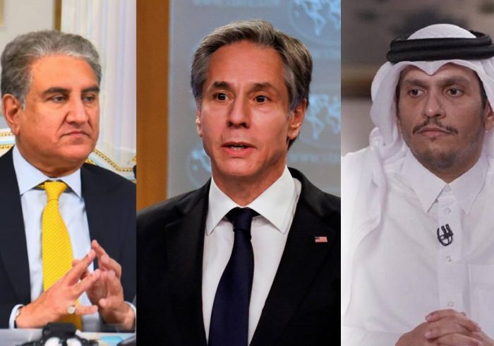 گفت‌وگوی وزیرخارجه امریکا با وزرای خارجه قطر و پاکستان در مورد افغانستان
