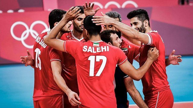 پیروزی تیم ملی والیبال ایران در مقابل ونزوئلا در توکیو