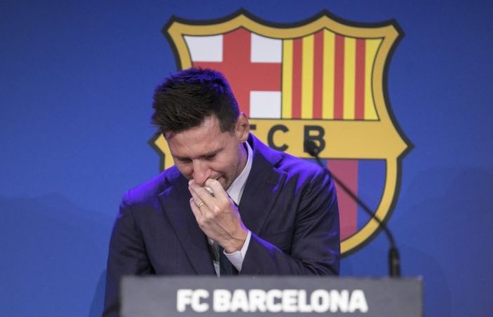 خدا حافظی با بارسلونا، اشک مسی را درآورد