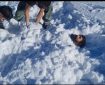 ثبت رکورد؛ حیدری بابدن برهنه ۱۰ دقیق زیر برف خوابید