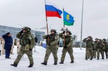 نیروهای حافظ صلح روسیه از قزاقستان بیرون شد
