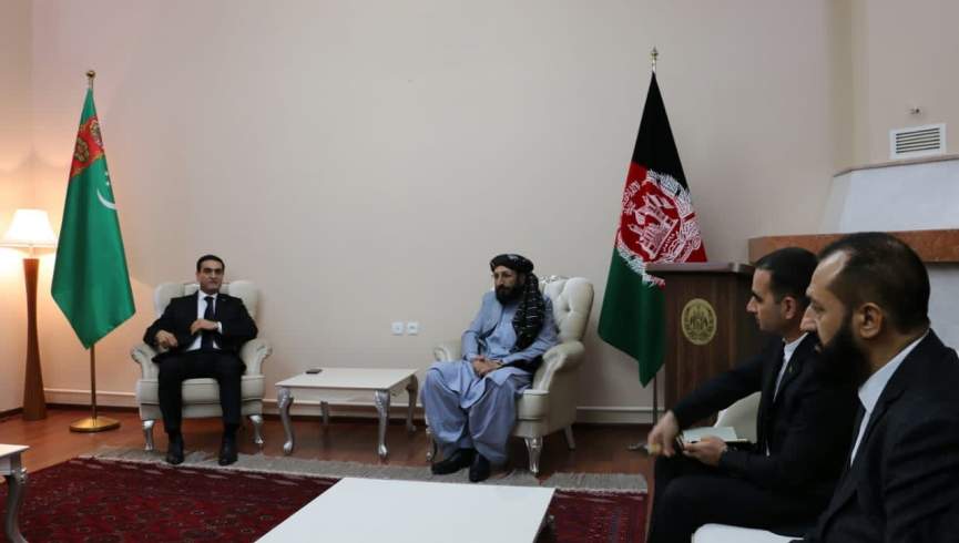 اولین سفیر طالبان در ترکمنستان زیر بیرق افغانستان مسوولیت گرفت