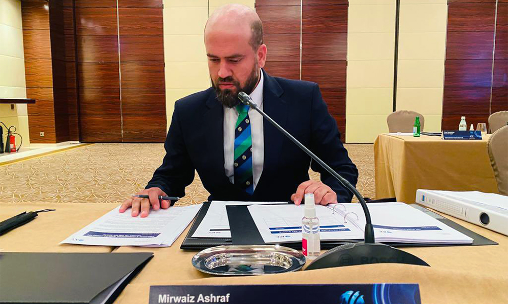 شورای بین‌المللی کرکت میرویس اشرف را به عنوان رئیس کرکت به رسمیت شناخت