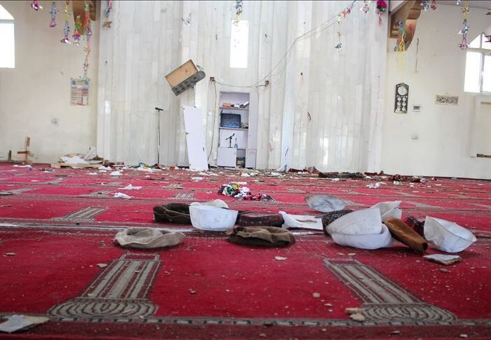 وقوع انفجار در یک مسجد در شهر کابل