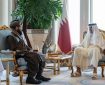 دیدار ملا محمد یعقوب مجاهد با امیر قطر