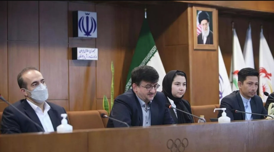 نشست عضو کمیته بین المللی المپيك با ورزشکار مهاجر افغانستان در ایران