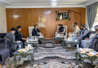 ملاقات سفیر جاپان در کابل با سرپرست وزارت داخله حکومت طالبان