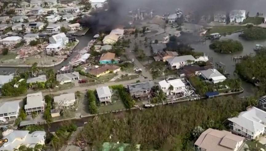 ۲۳ کشته براثر توفان مرگبار در فلوریدای امریکا