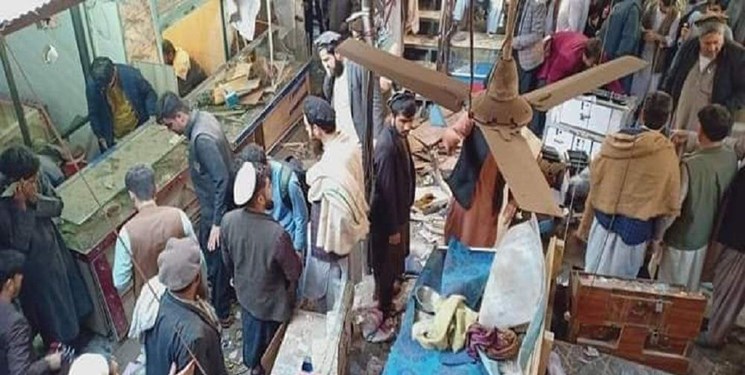 وقوع انفجار در بازار صرافان جلال‌آباد افغانستان