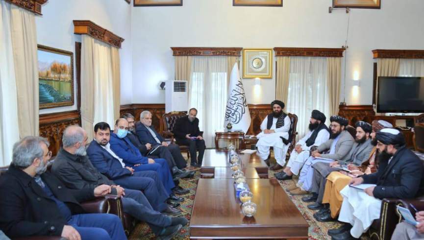 دیدار سرپرست وزارت خارجه طالبان با دیپلمات‌ها و نمایندگان رسانه‌ها ایران