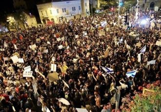 تظاهرات در تل‌آویو و حیفا علیه کابینه نتانیاهو