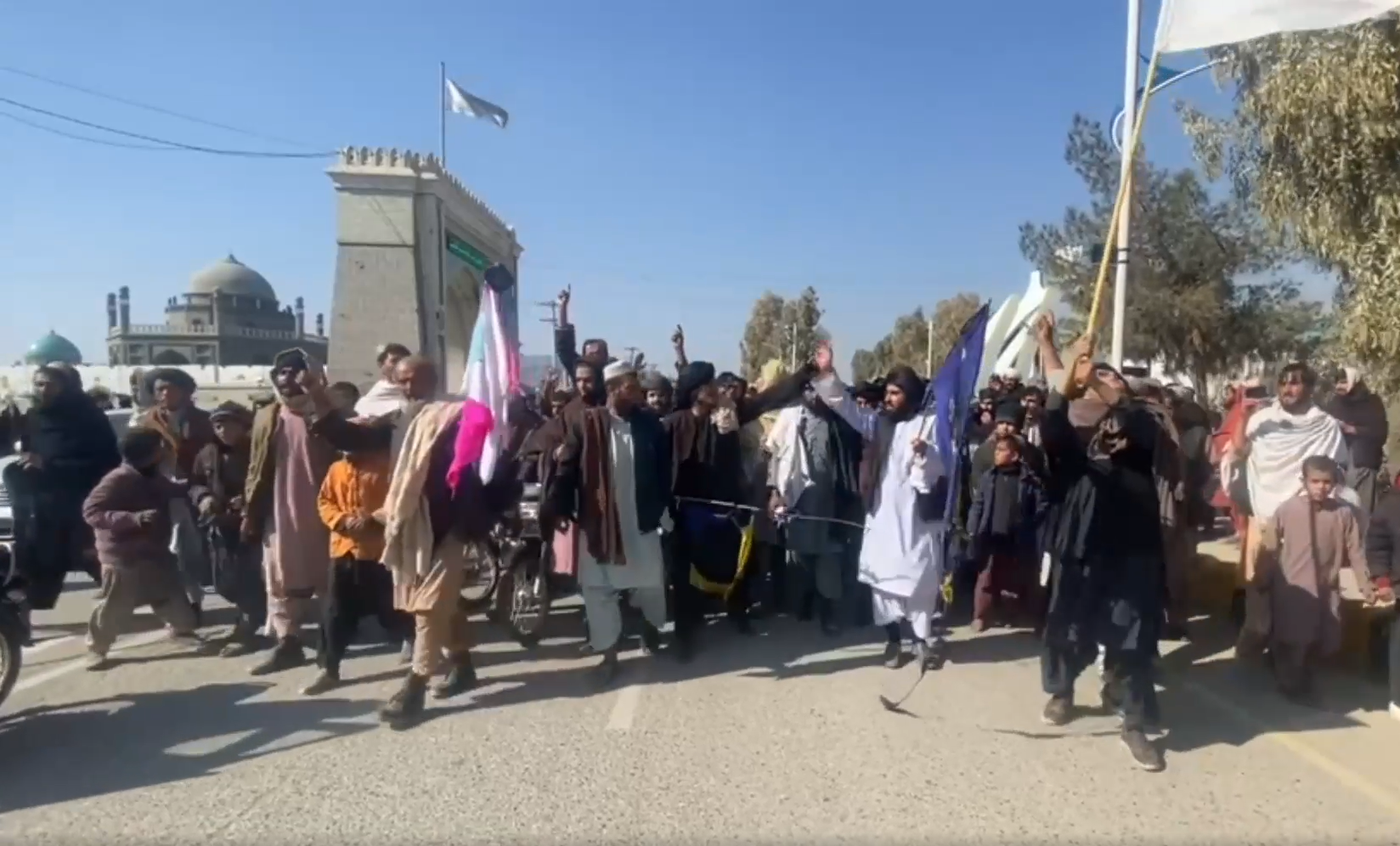 تظاهرات در قندهار در اعتراض به اهانت به قرآن کریم