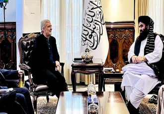 رایزنی مقام ارشد طالبان با کاظمی قمی با درباره حق آبه هیرمند