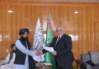 کمک بشردوستانه ترکمنستان به افغانستان رسید