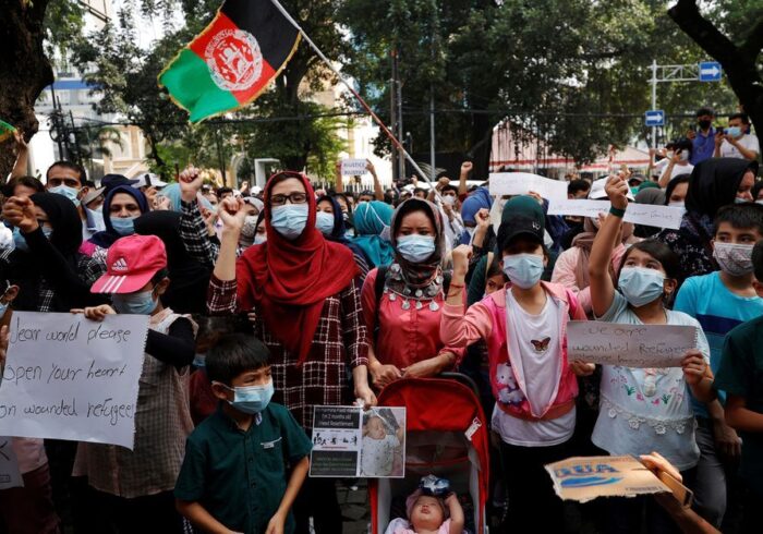 گسترش اعتراض پناهجویان افغانستانی اندونزیا