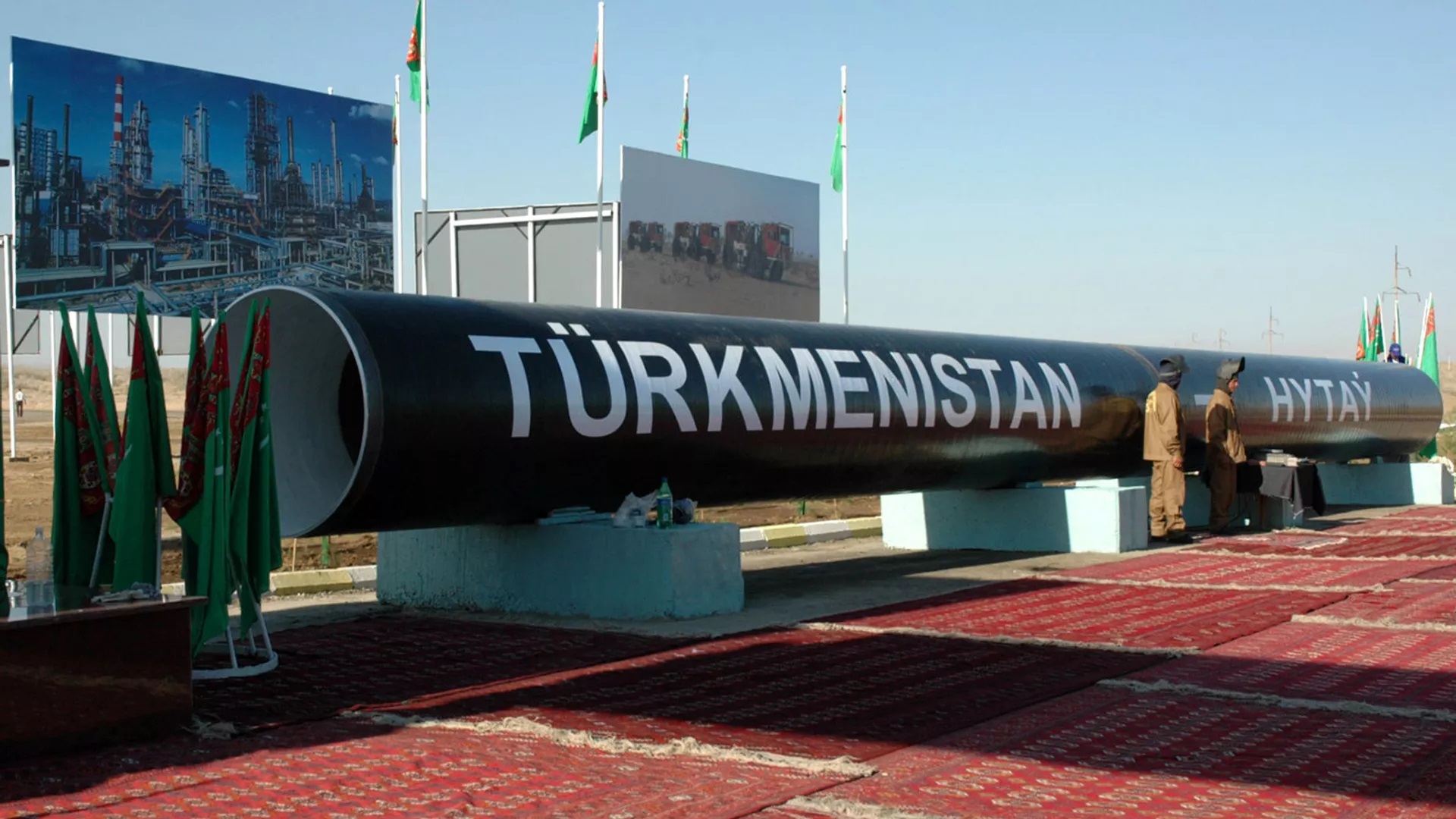 صادرات گاز ترکمنستان به پاکستان از طریق قندهار آغاز شد