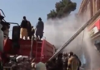 آتش‌سوزی ۳۰۰ مغازه در هرات