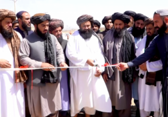 افتتاح پنج پروژه‌ی ساخت سرک در کابل