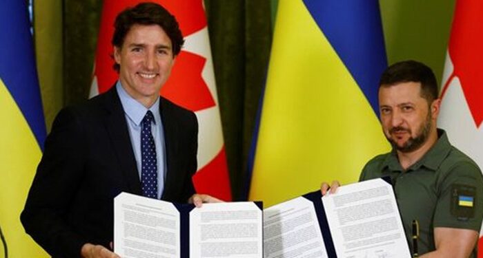 کمک ۵۰۰ میلیون دلاری کانادا به اوکراین