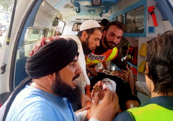 حمله انتحاری در یک گردهمایی سیاسی در پاکستان ۴۰ کشته و ۱۳۰ زخمی برجا گذاشت