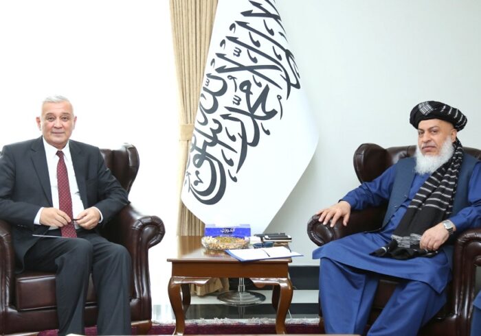 ملاقات سفیر ازبیکستان با معین سیاسی وزارت خارجه امارت اسلامی