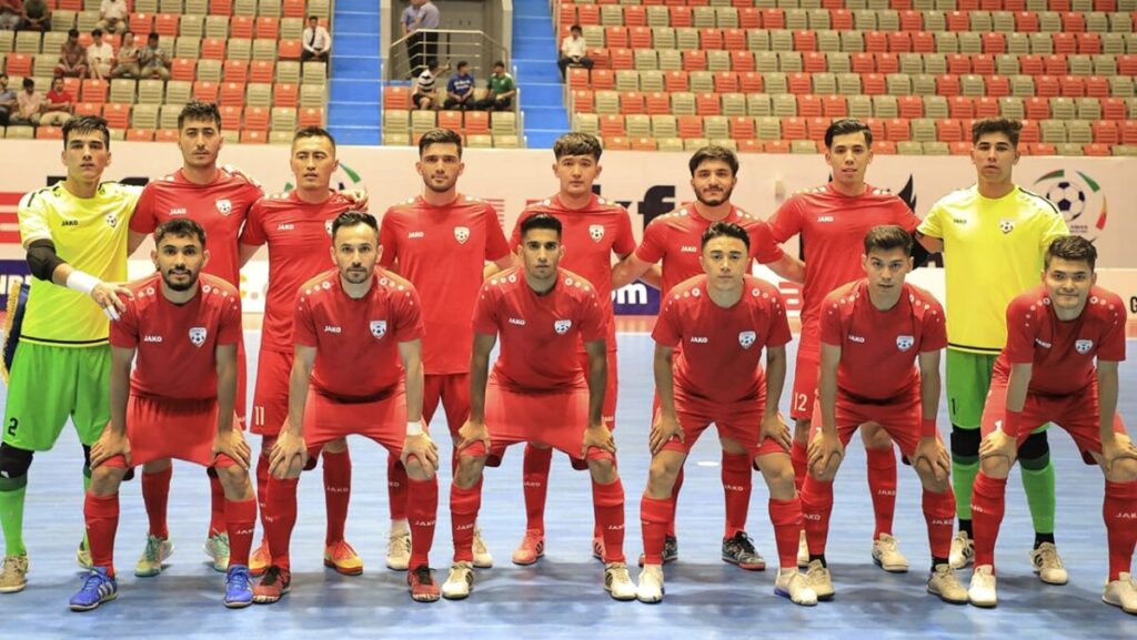 نایب قهرمانی افغانستان در جام فوتسال مرکز آسیا