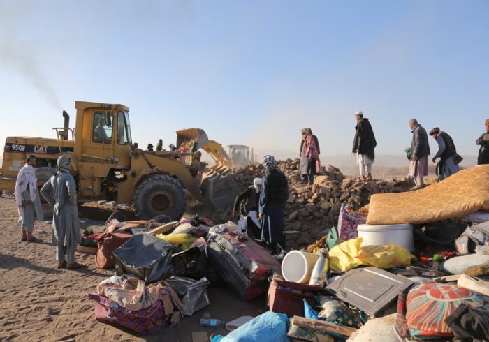 سازمان صحی جهان: زمین‌لرزه هرات به بیش از ۱۲ هزار تن آسیب رسانده است