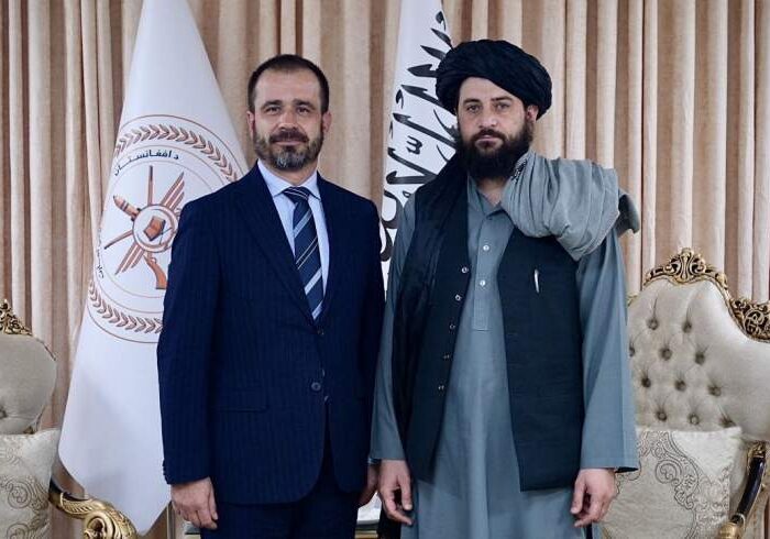 سرپرست وزارت دفاع گروه طالبان با سفیر ترکیه دیدار کرد