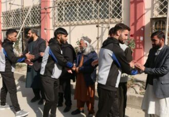 تیم ۱۳ نفری از وزرش‌کاران افغان به ایران رفتند