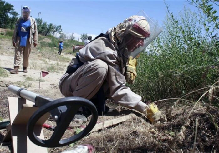 پاکسازی حدود ۸۰۰ هزار قبضه مین خنثی نشده طی ۳۵ سال اخیر در افغانستان
