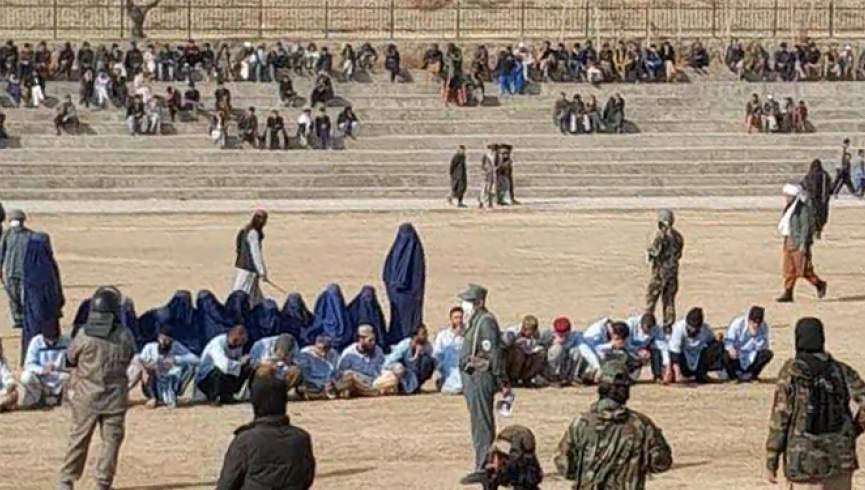 طالبان در تخار ۱۱ مرد و زن را شلاق زدند