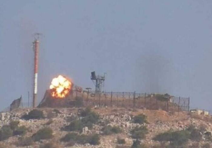 دو پایگاه نظامی در اسرائیل هدف حملات حزب الله لبنان قرار گرفت