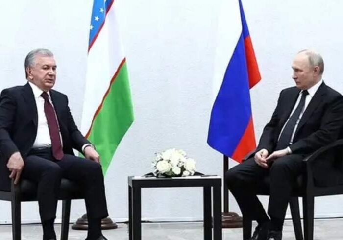 گفتگوی روئسای جمهور  اوزبکستان و روسیه در مورد خط آهن افغان-ترانس