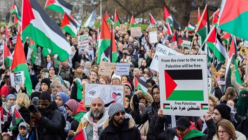 تظاهرات در هالند و اسپانیا علیه جنایات اسرائیل و در حمایت از مردم غزه