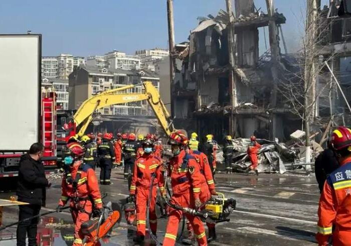 ۲۸ کشته و زخمی بر اثر وقوع انفجار در شمال چین