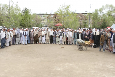 اعتراض بازنشسته‌ها در کابل بخاطر عدم دریافت حقوقشان