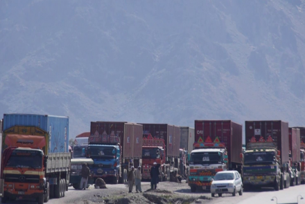 صادرات پاکستان به افغانستان بیش از هفت درصد کاهش یافته است
