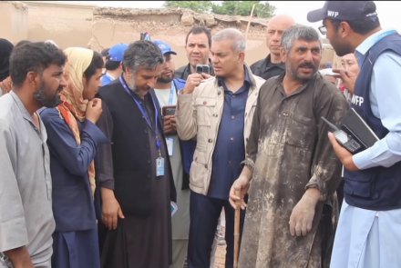 سفر اندریکا راتواته هماهنگ‌کننده امور بشردوستانه سازمان ملل متحد برای افغانستان به بغلان