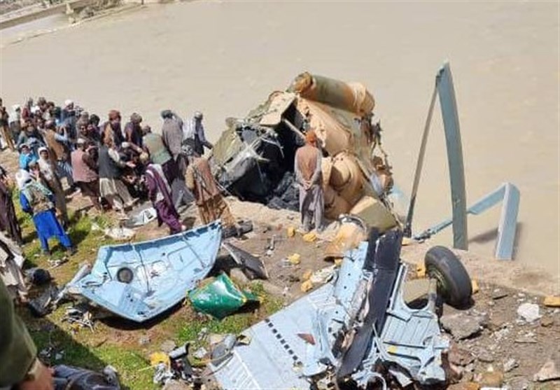 وزارت دفاع:یک فروند بالگرد ارتش در ولایت غور سقوط کرد